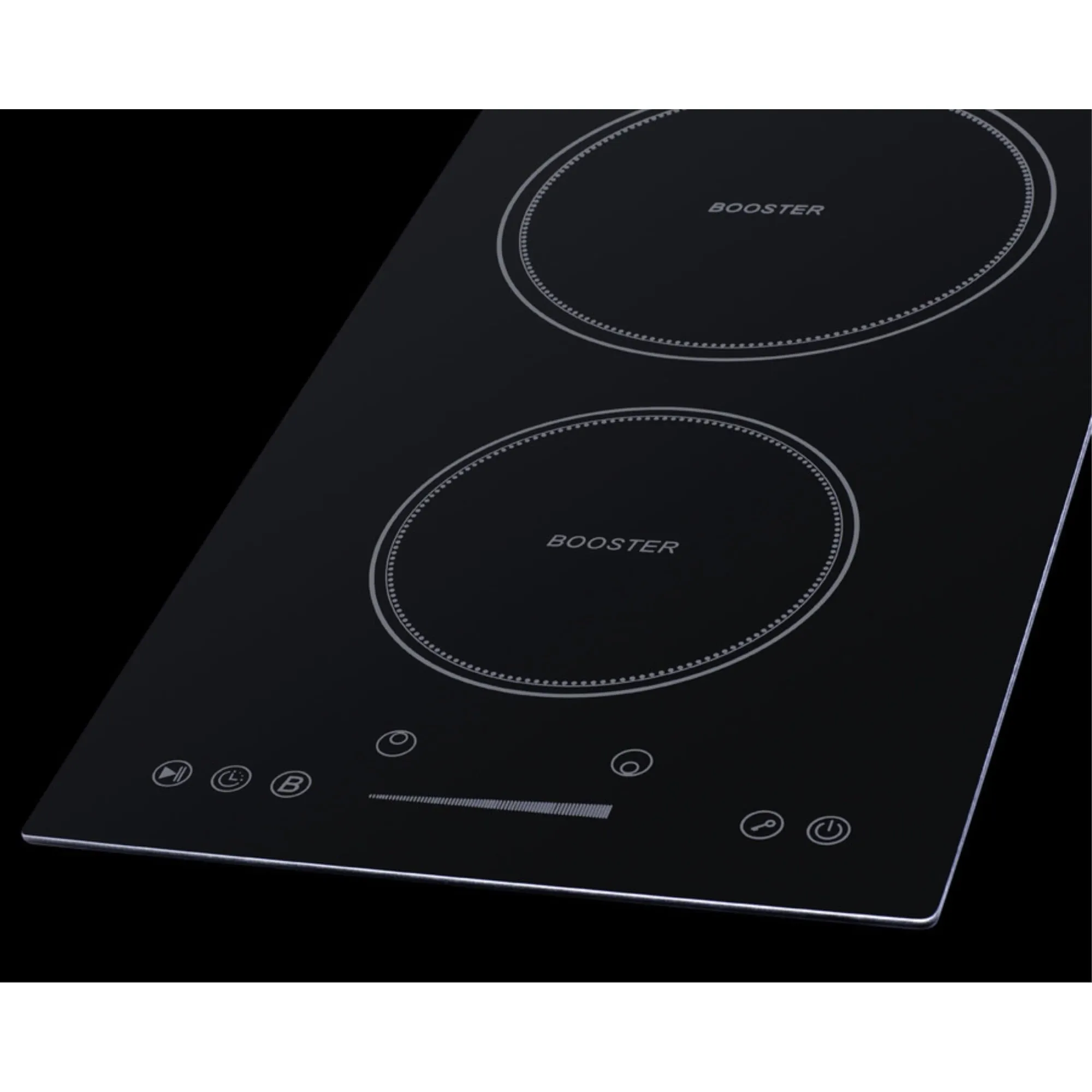 12' Wide 208-240V 2-Zone Induction Cooktop
