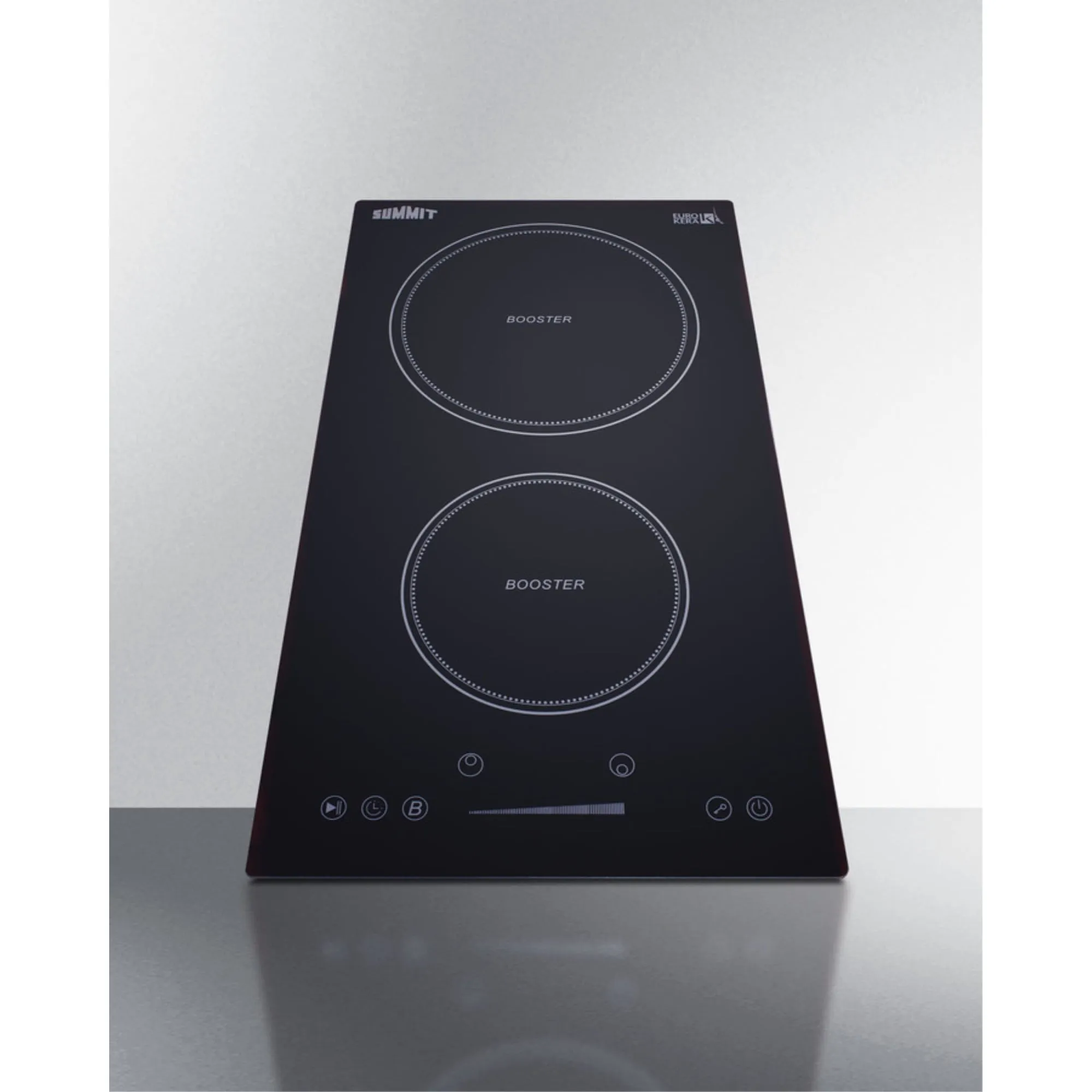 12' Wide 208-240V 2-Zone Induction Cooktop