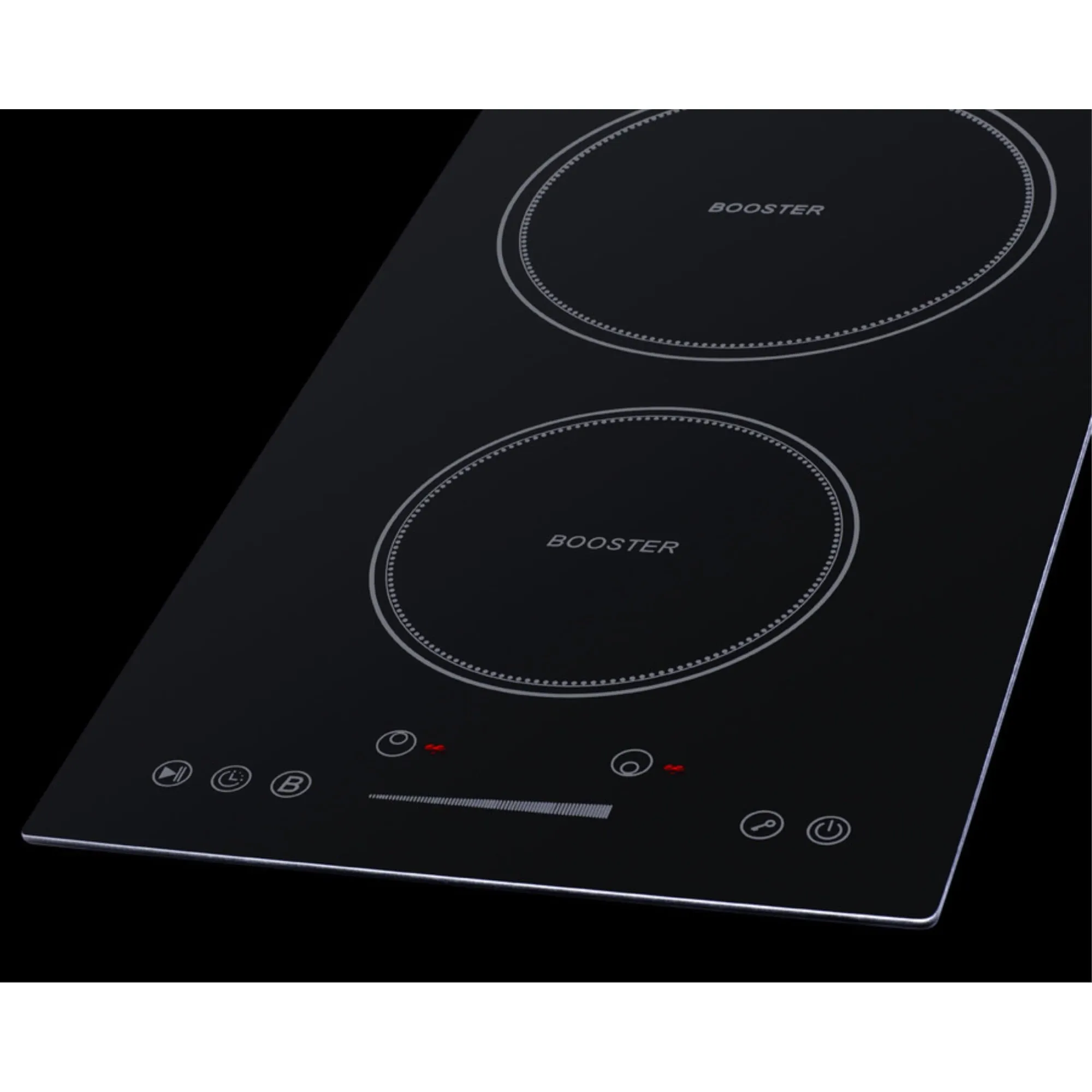 12' Wide 208-240V 2-Zone Induction Cooktop