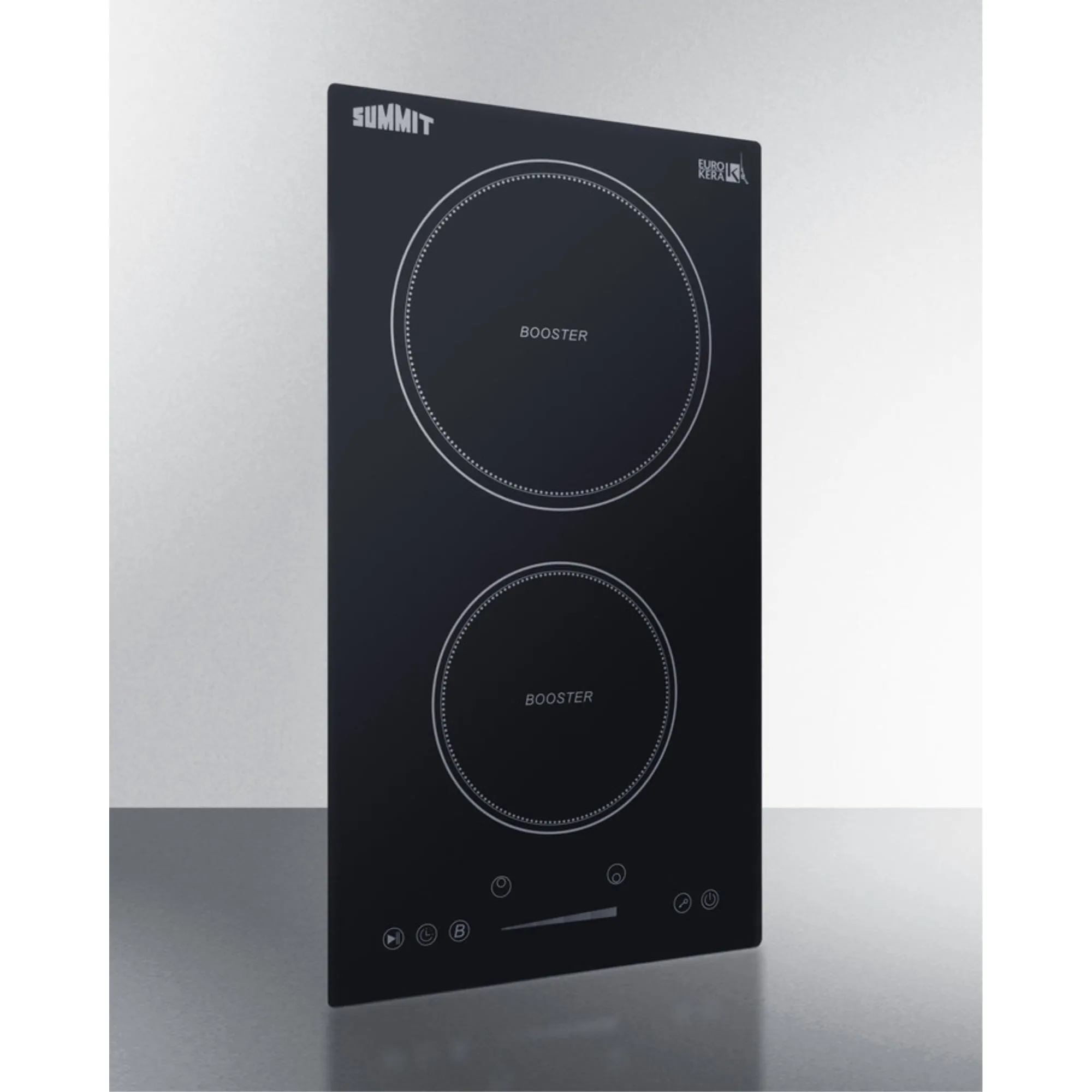 12' Wide 208-240V 2-Zone Induction Cooktop