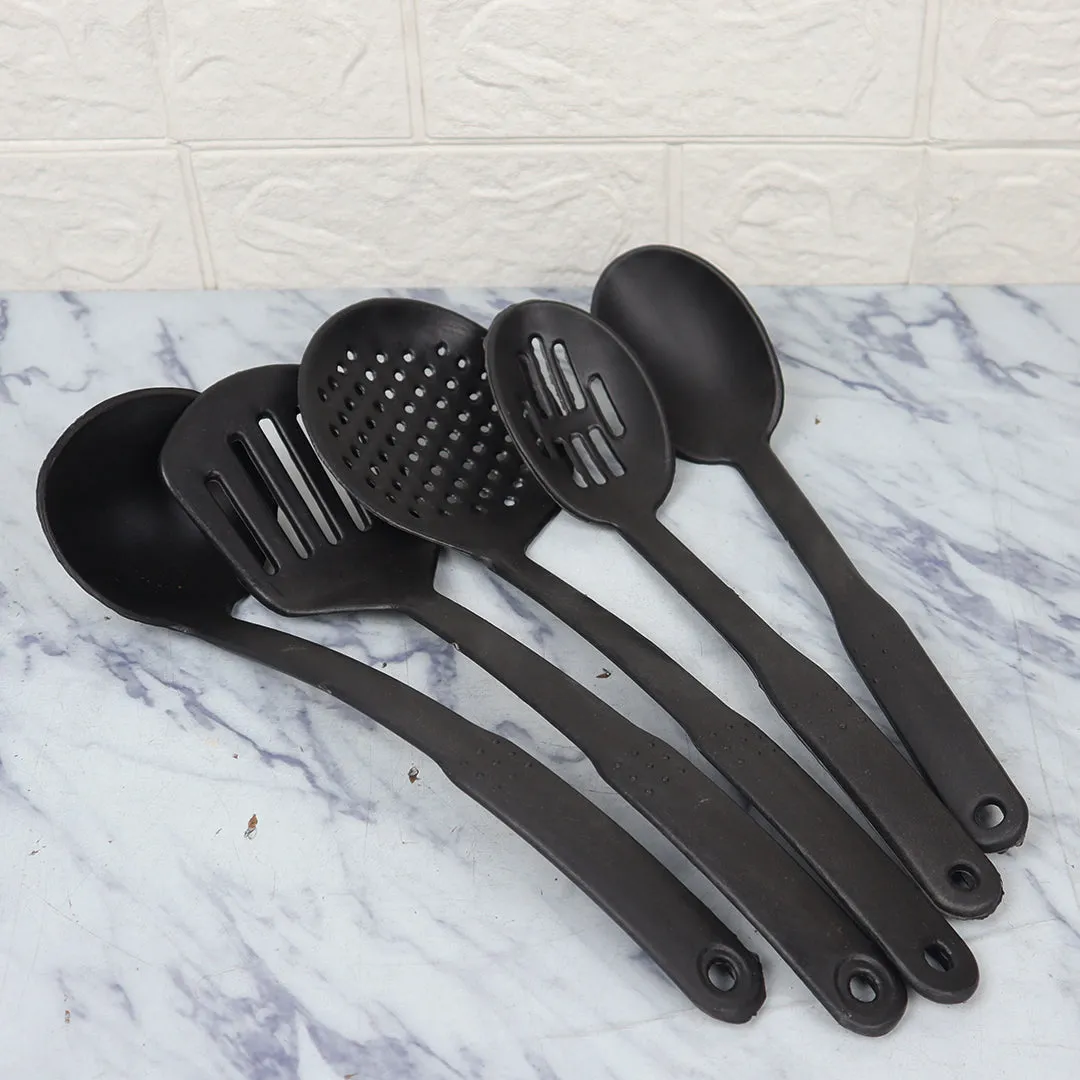 16 Pieces Marble Coated Gift Pack Daisy Cookware Set - Blue
