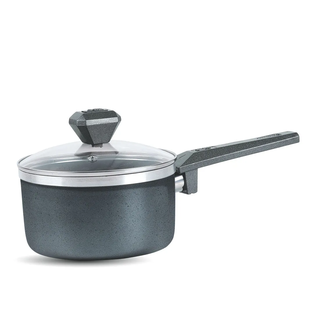 16-Piece Gray Non-Stick Daffodil Themed Gift Pack Set