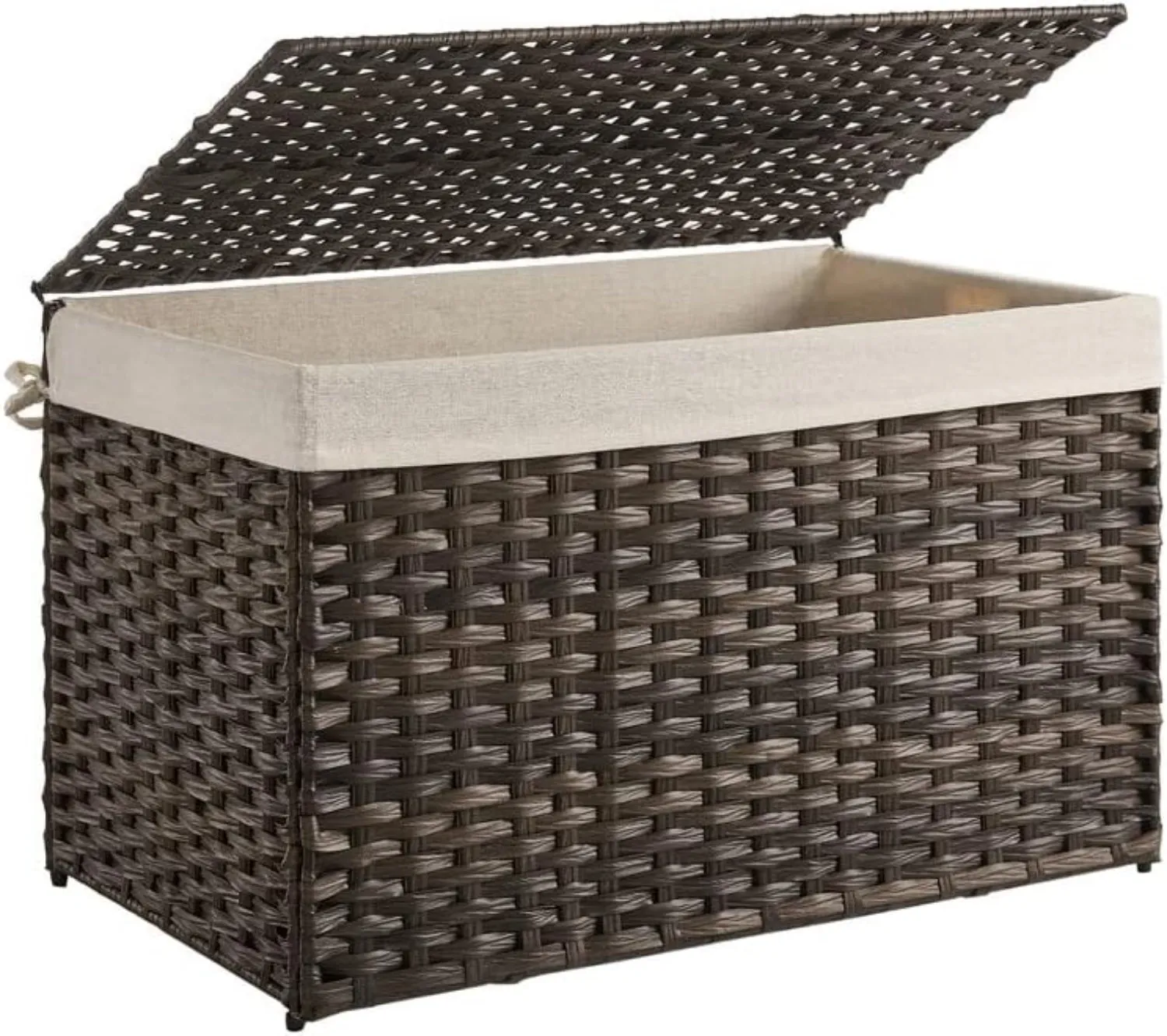160L Storage Basket w/ Lid, Waterproof, Foldable - SONGMICS