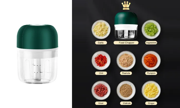 250mL Mini Electric Garlic Chopper