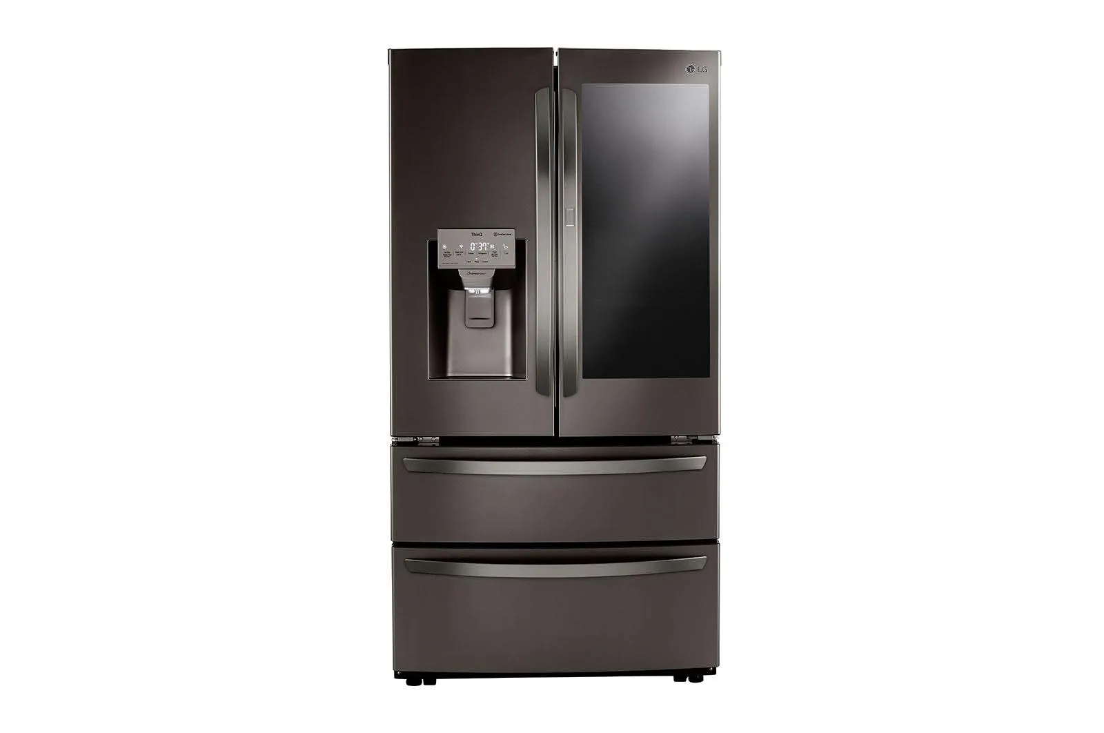 28 cu ft. Smart InstaView® Door-in-Door® Double Freezer Refrigerator with Craft Ice™