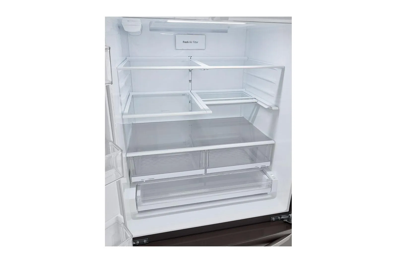 28 cu ft. Smart InstaView® Door-in-Door® Double Freezer Refrigerator with Craft Ice™