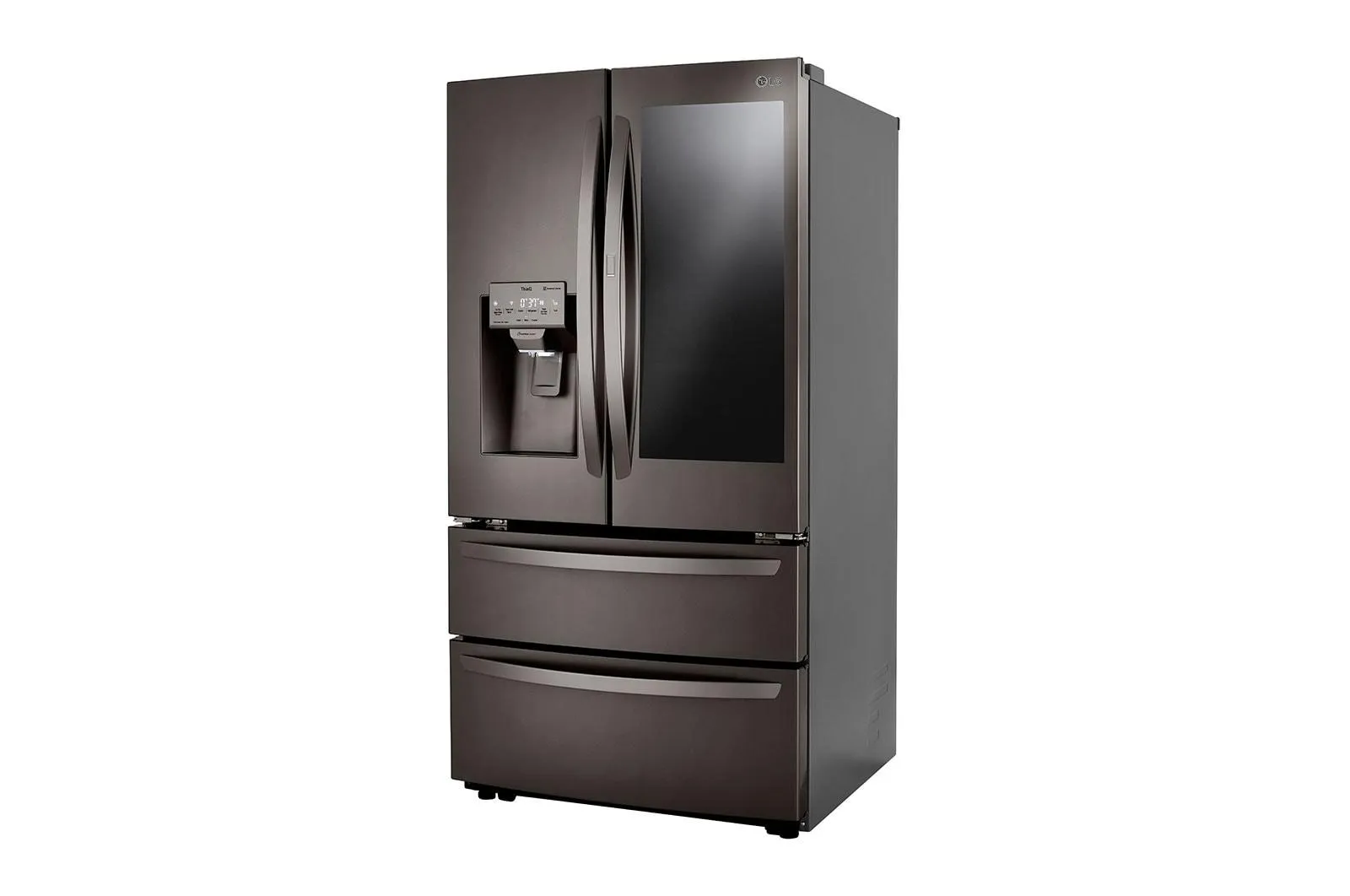 28 cu ft. Smart InstaView® Door-in-Door® Double Freezer Refrigerator with Craft Ice™