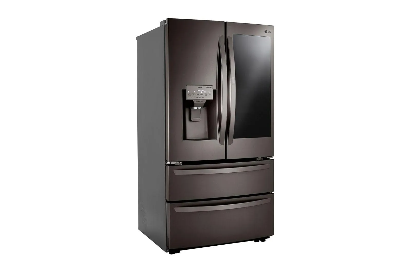 28 cu ft. Smart InstaView® Door-in-Door® Double Freezer Refrigerator with Craft Ice™