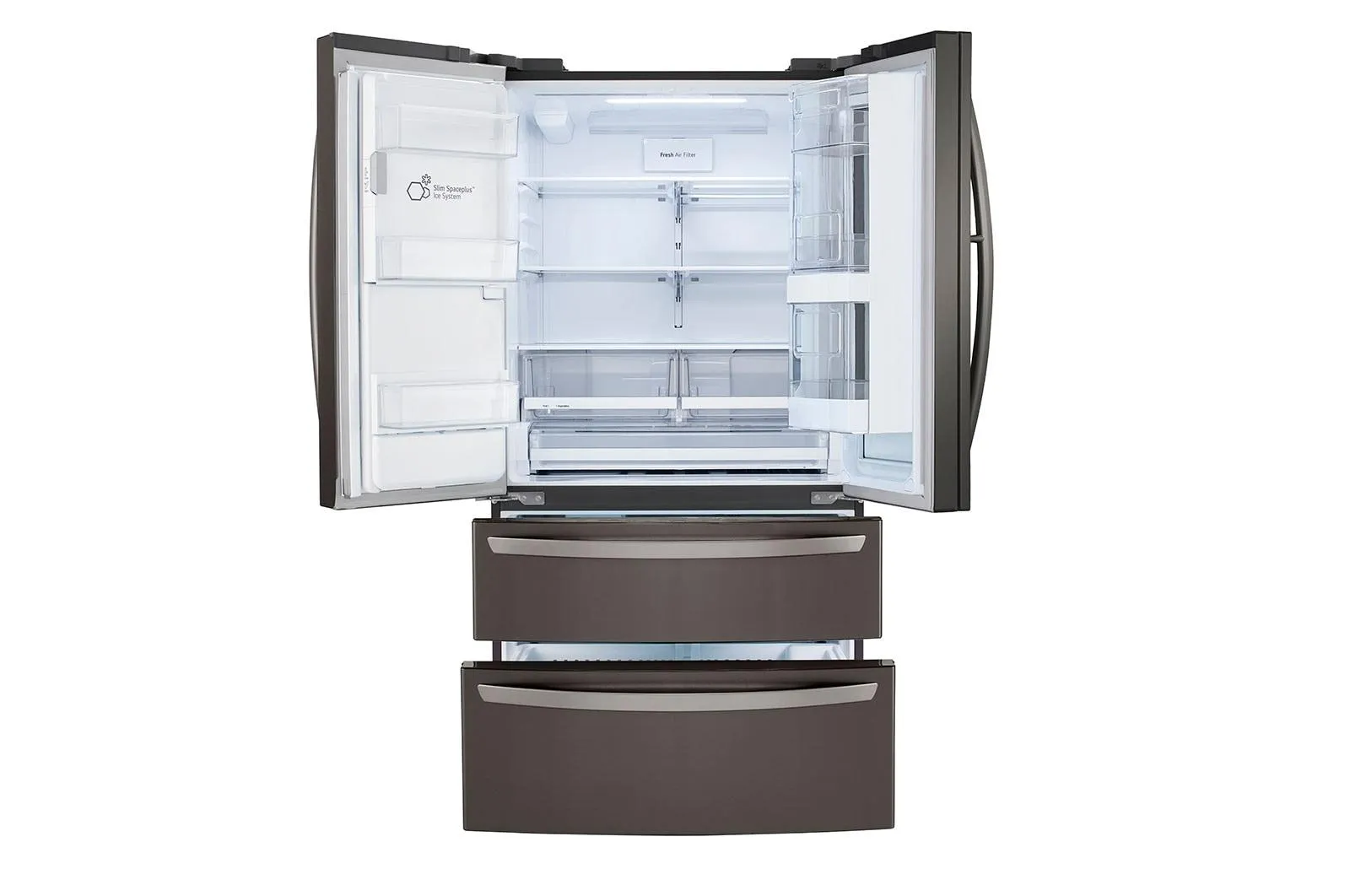28 cu ft. Smart InstaView® Door-in-Door® Double Freezer Refrigerator with Craft Ice™