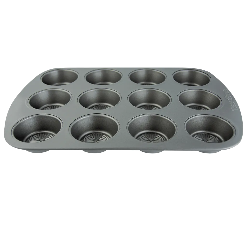 3066 2 Piece 12 Cup NonStick Metal Muffin Pan by Taste of Home