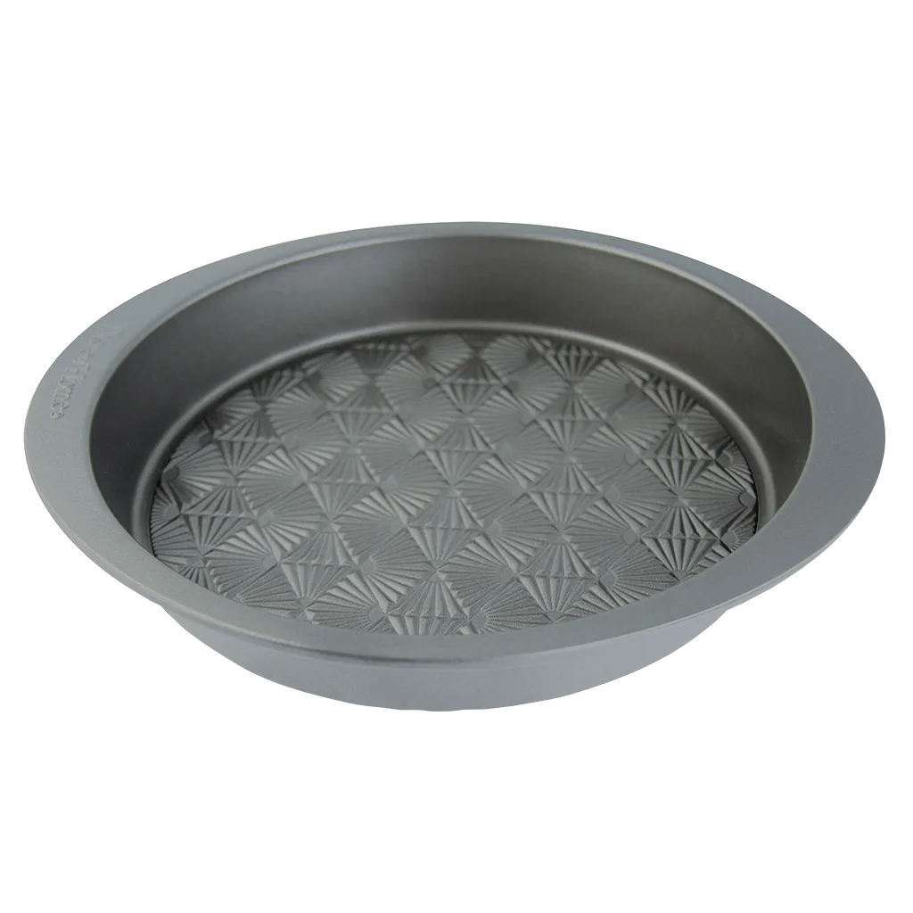3067 2 Piece 9 Inch NonStick Metal Round Baking Pan by Taste of Home