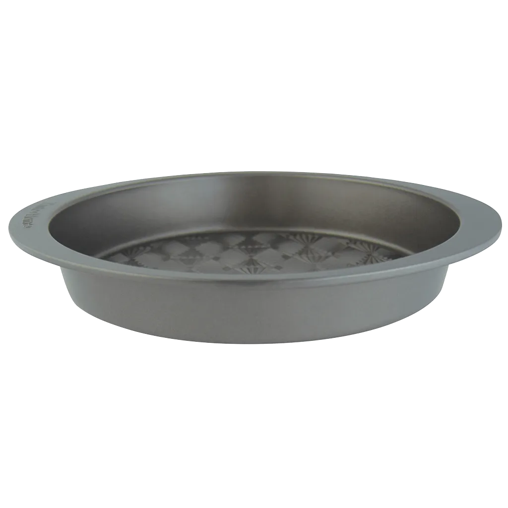 3067 2 Piece 9 Inch NonStick Metal Round Baking Pan by Taste of Home