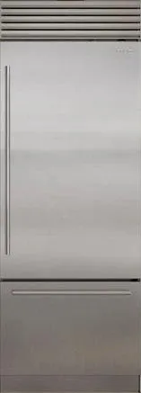 30" Classic Over-and-Under Refrigerator/Freezer with Internal Dispenser