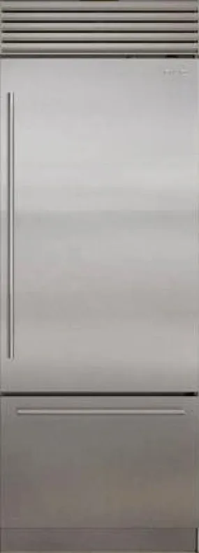 30" Classic Over-and-Under Refrigerator/Freezer with Internal Dispenser