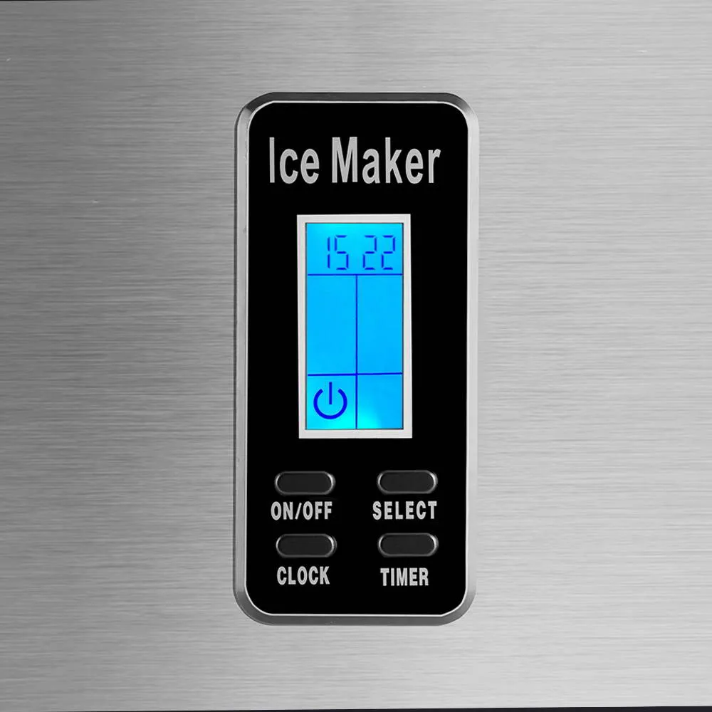 3.2L Stainless Steel Portable Ice Cube Maker