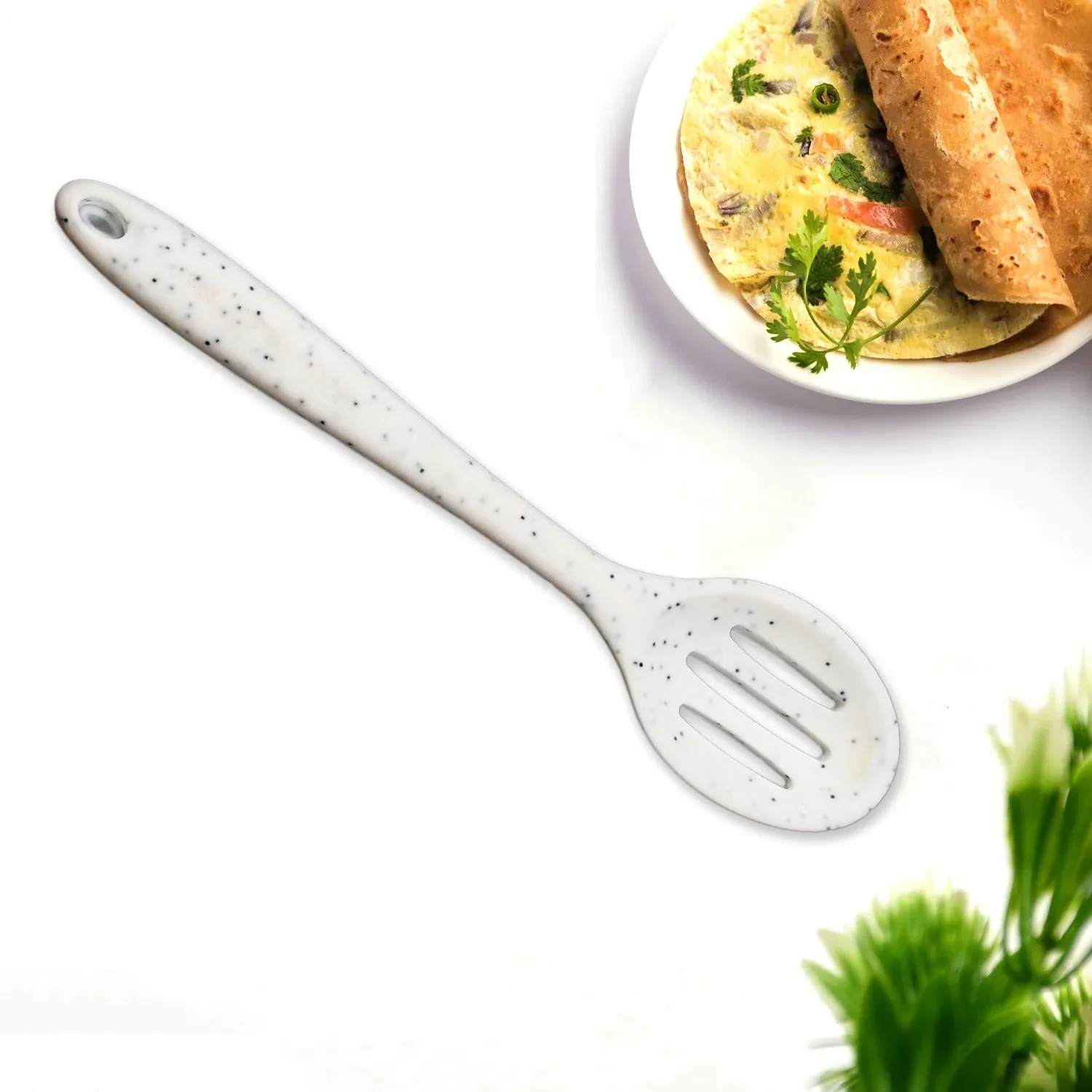 5424 Silicone Cooking Cookware Heat-Resistant Kitchen Utensils Cookware Kitchenware (27cm)