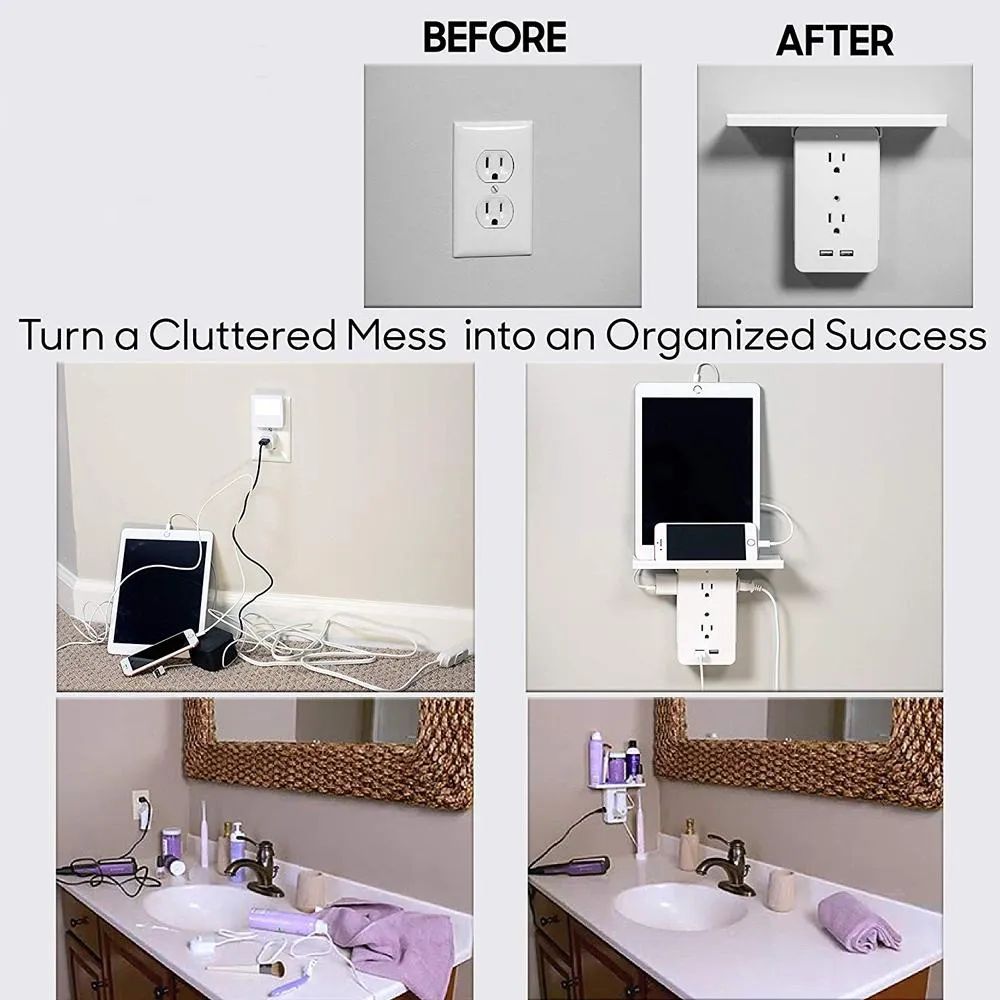 8-Port Multi-Function US Standard Socket