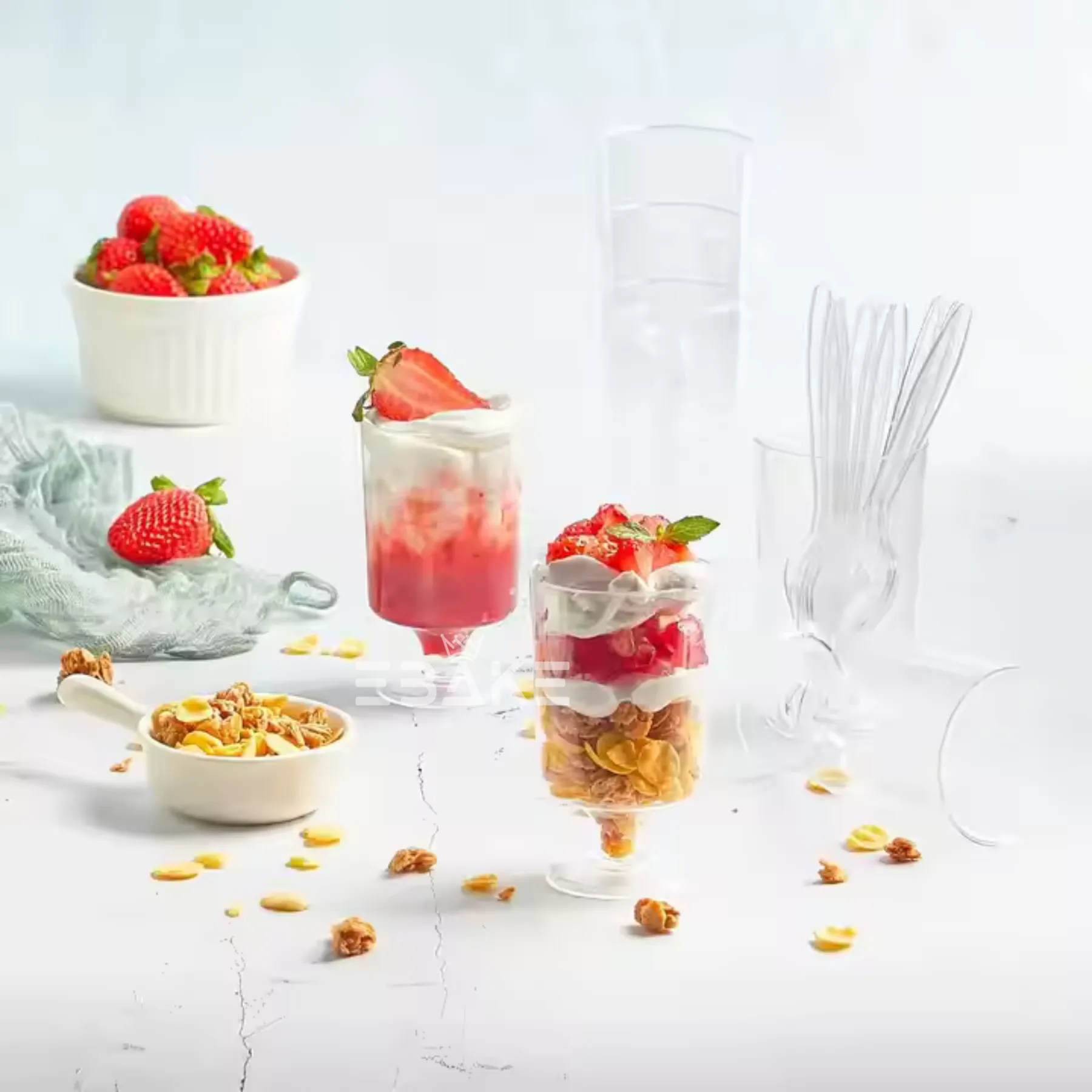 Acrylic Dessert Cups / Mousse Cups 150ml