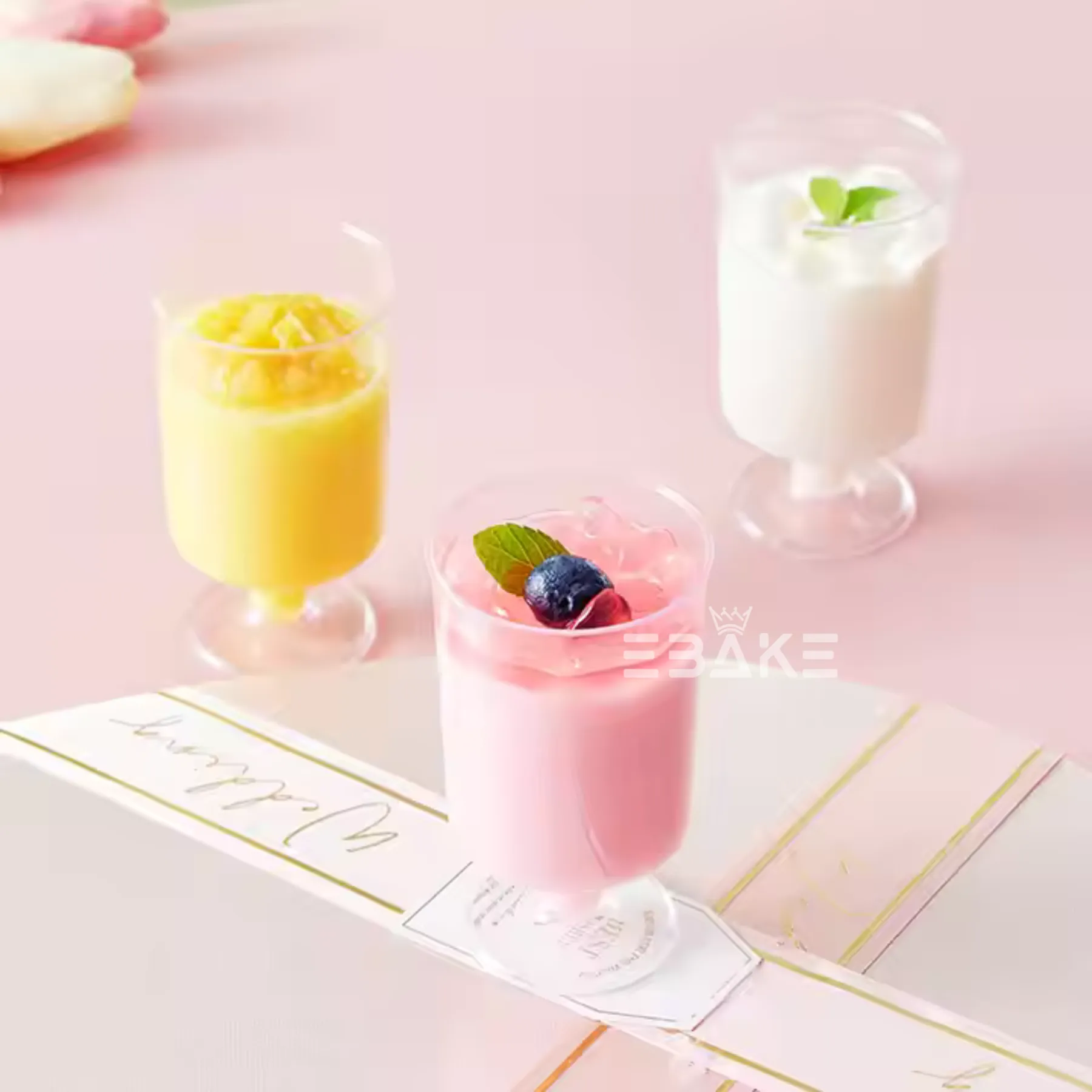 Acrylic Dessert Cups / Mousse Cups 150ml