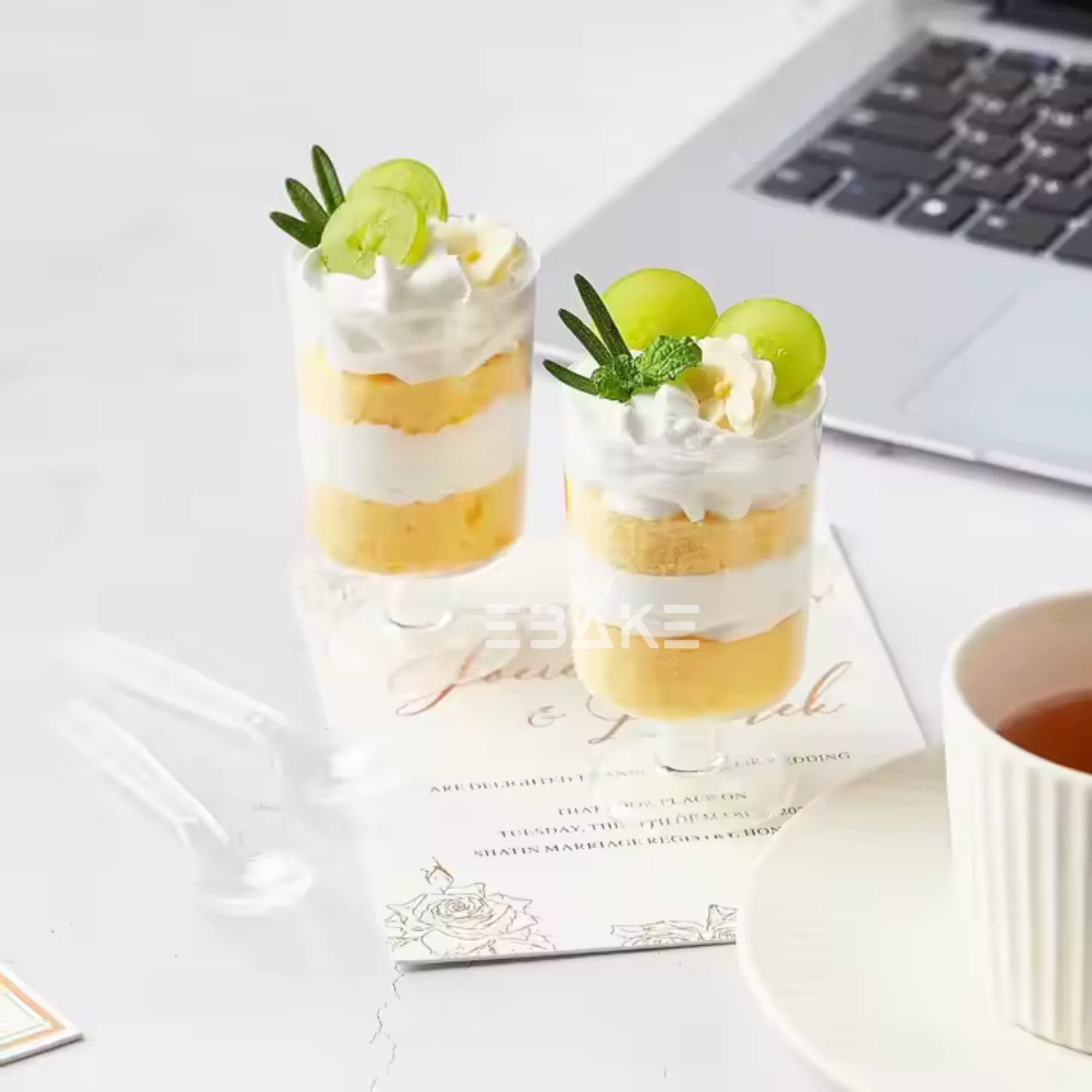 Acrylic Dessert Cups / Mousse Cups 150ml