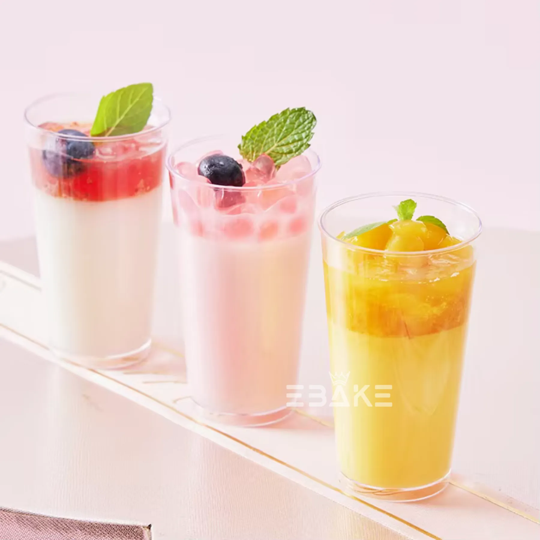 Acrylic Dessert Cups / Mousse Cups 70ml