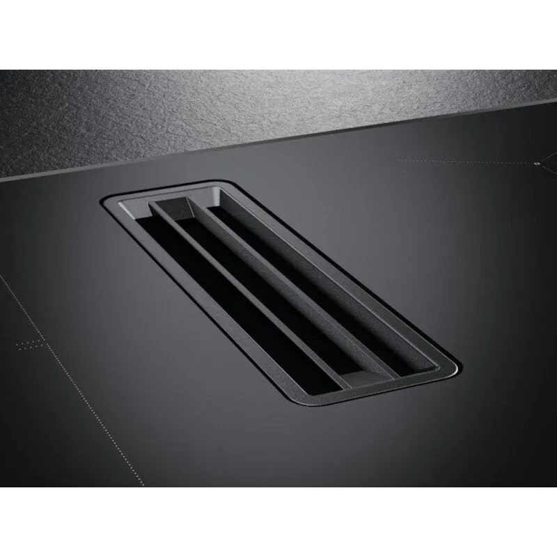 AEG CCE84543FB 78cm Wide Venting Hob,Black,A  Rated