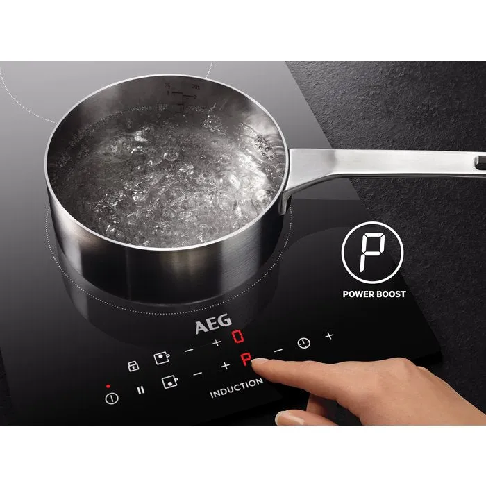 AEG IKB84401FB 80 cm Induction Hob - Black