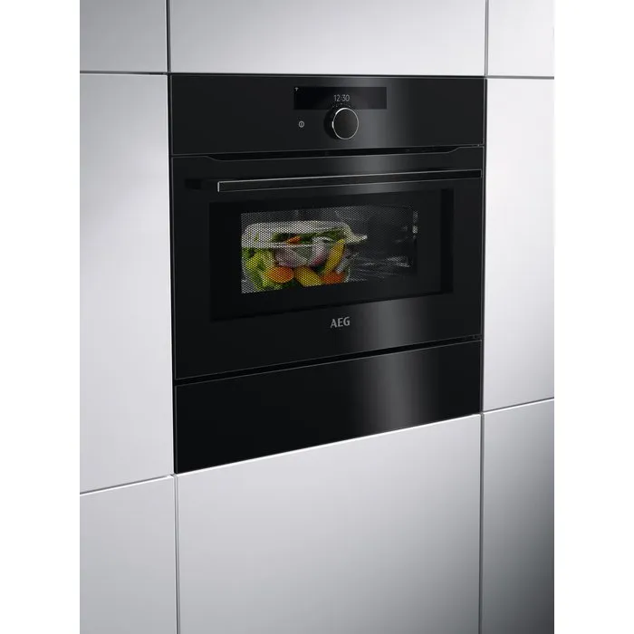 AEG KMK968000B 43 Liters Combination Microwave Oven - Black