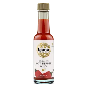 Biona Organic Hot Pepper Sauce 140ml