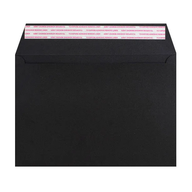 Black Card Envelopes