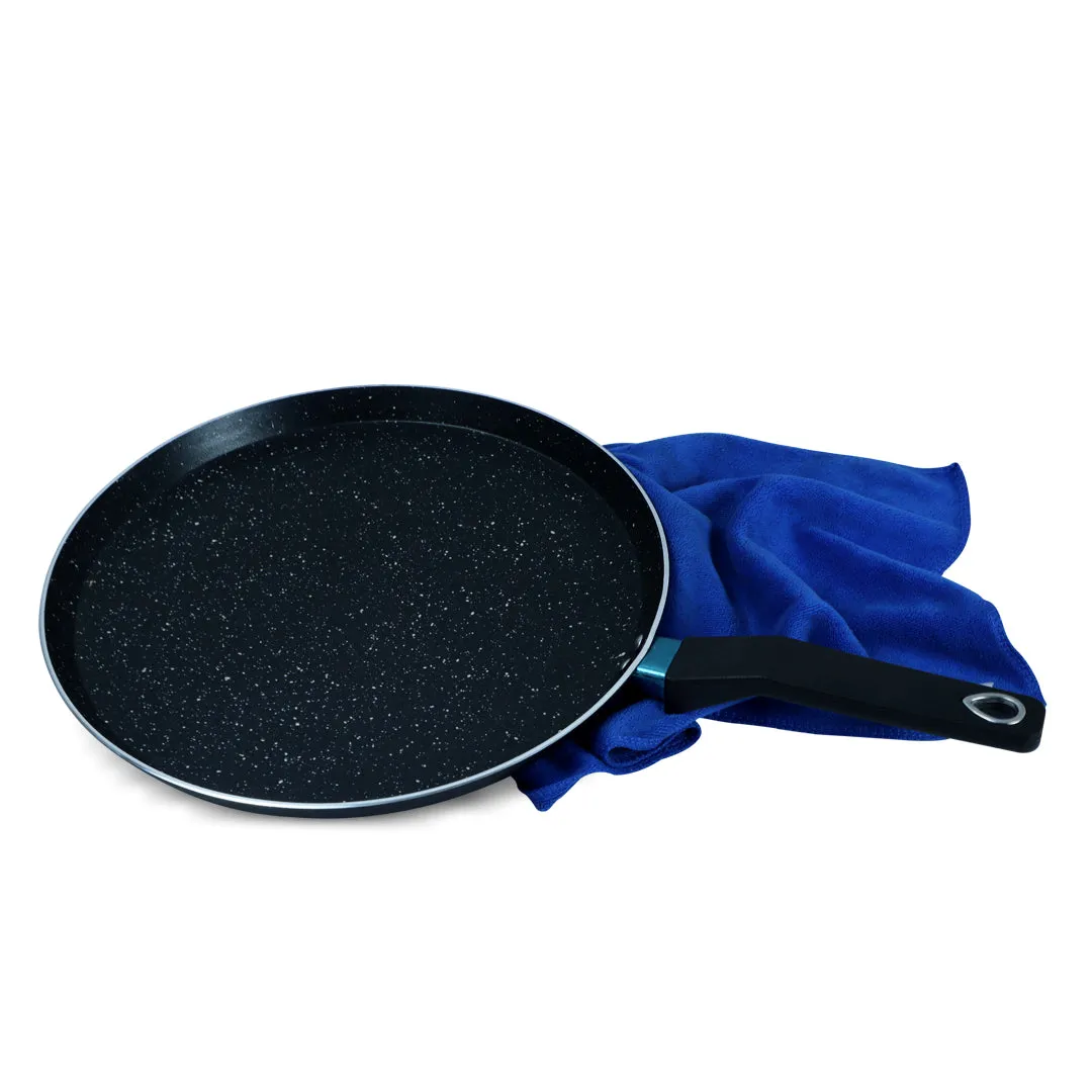 Black Marble Coated Hot Plate