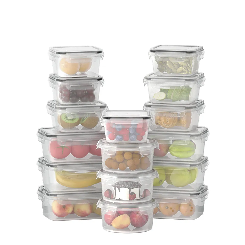 BPA-Free Airtight Food Storage Container Set 16PCS 5-Star Chef