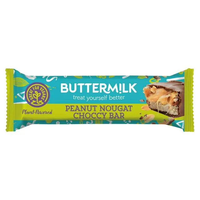 Buttermilk Peanut Nougat Chocolate Bar 50g