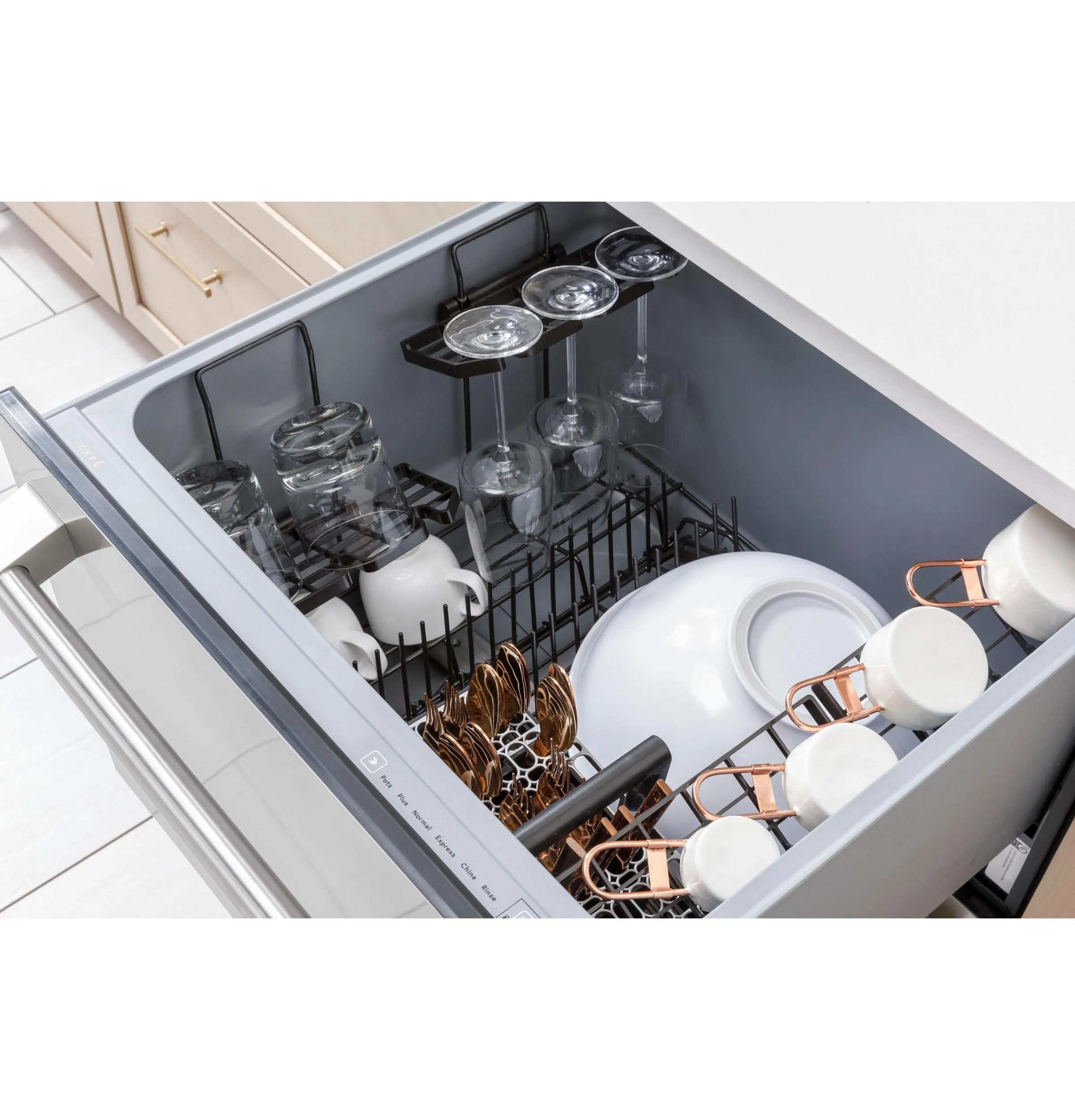 Cafe CDD220P4WW2 Caf(eback)™ ENERGY STAR Smart Single Drawer Dishwasher