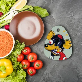 CHOPPED CHESTER Sublimation Glass Cutting Board