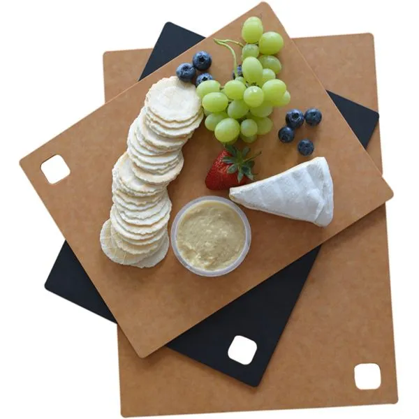 CHOPPING BOARD - Black / Natural
