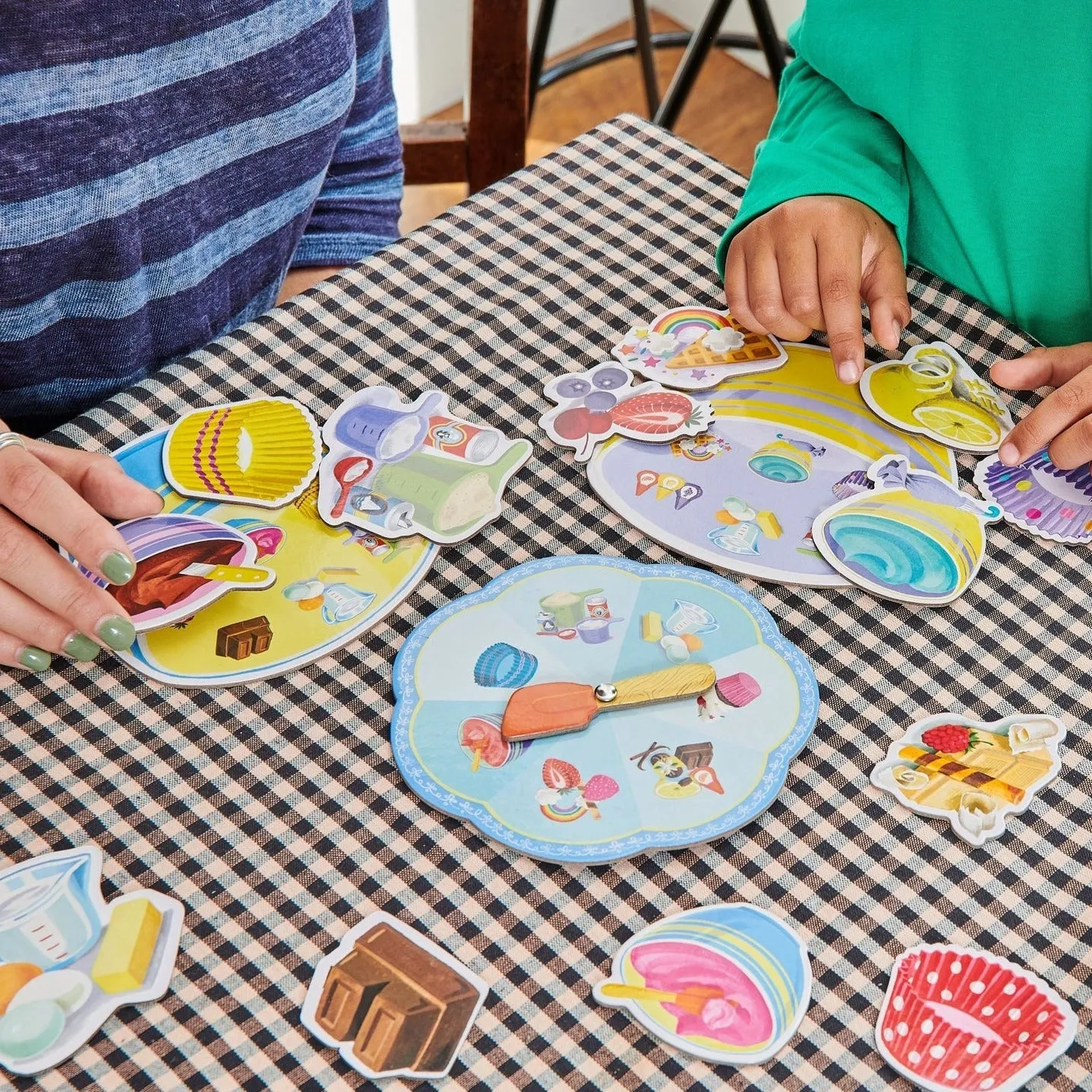 Cupcake Shaped Spinner Game
