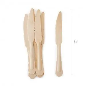 Deluxe Premium Birch Wood Knives