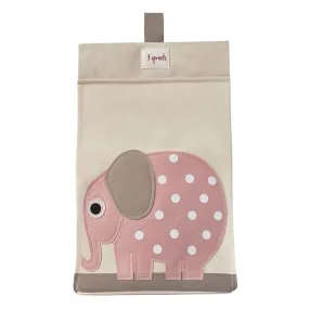 Diaper Stacker Pink Elephant