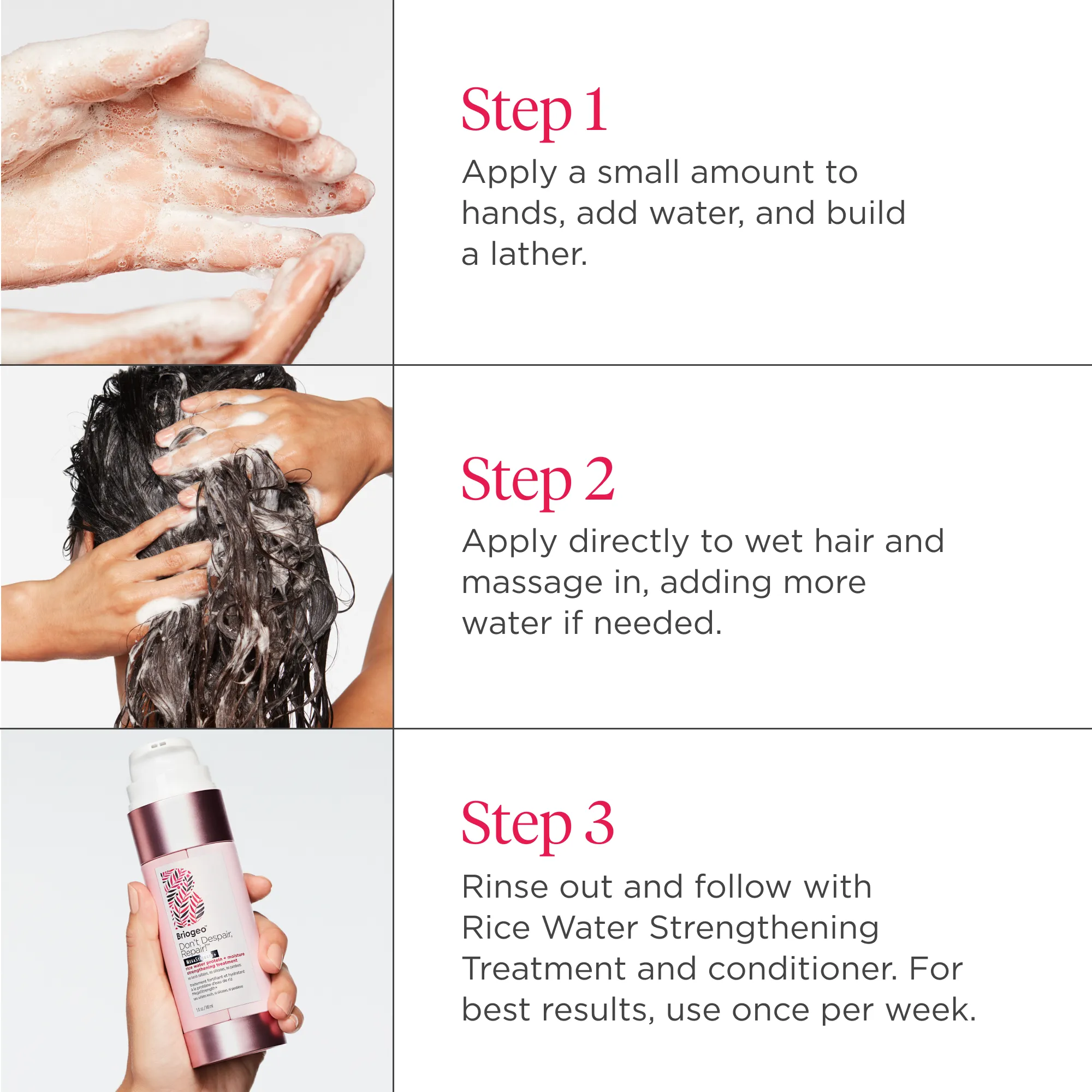Don't Despair, Repair! Rich Rice Water Shampoo Concentrate