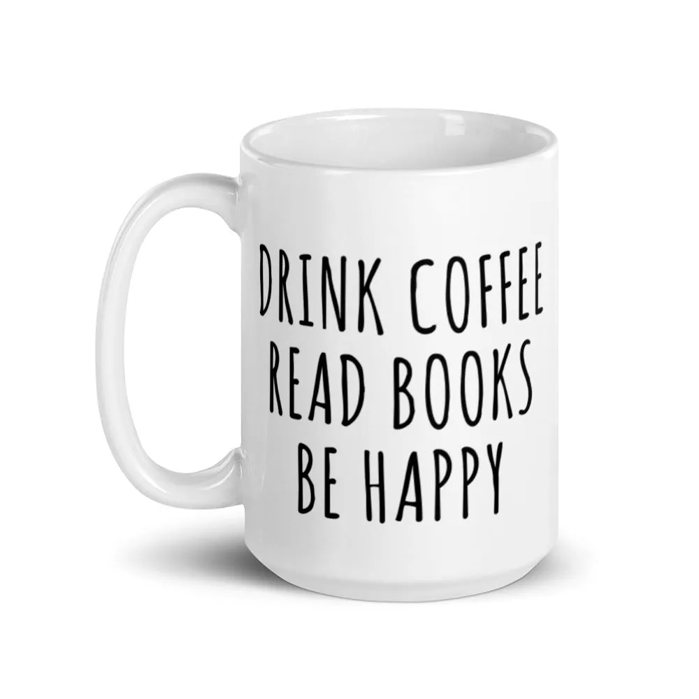 Drink Read Happy Mug