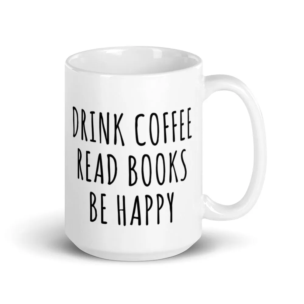 Drink Read Happy Mug