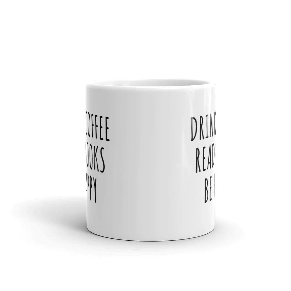 Drink Read Happy Mug