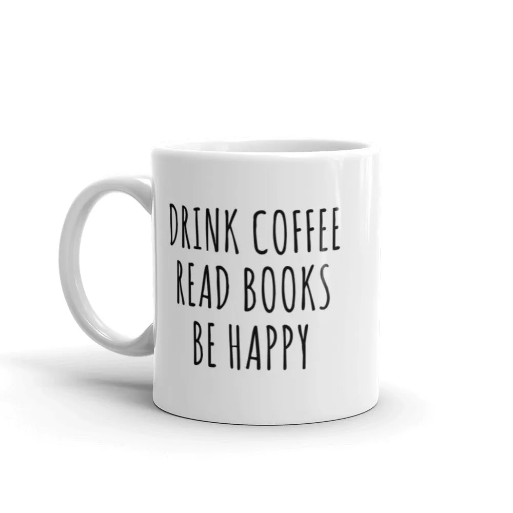 Drink Read Happy Mug