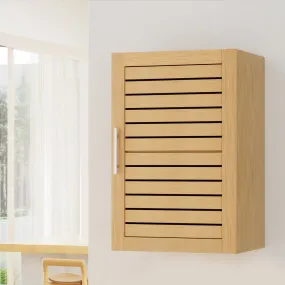 Durable Floating 3-Tier Bathroom Cabinet with Ventilated Door Artiss