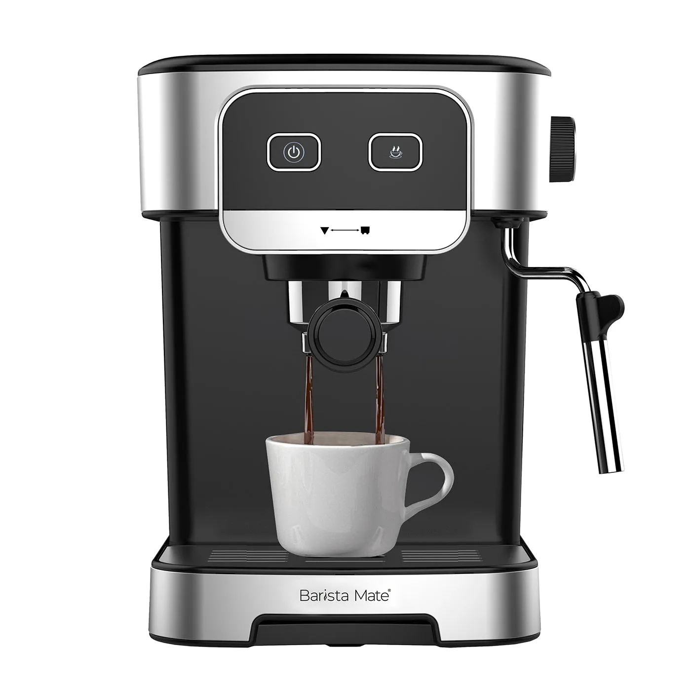 Espresso Coffee Machine w/ 20-Bar Pressure Italian Pump/ Steam Wand