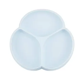 Glitter & Spice Silicone Suction Plate - Ice Blue