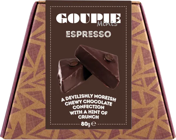 Goupie Minis Espresso Chocolate Confection 75g