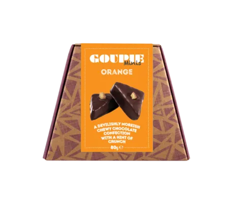 Goupie Minis Orange Chocolate Confection 80g