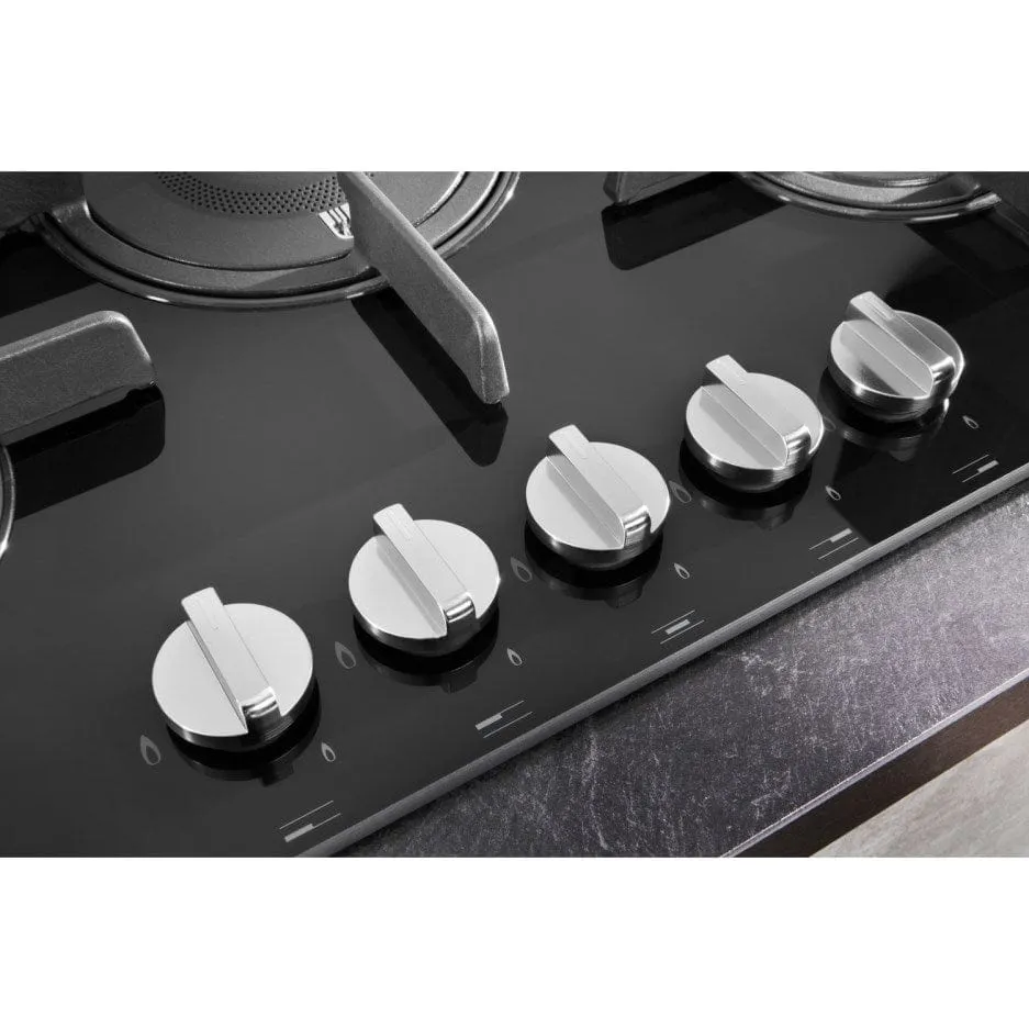 Hotpoint FTGHG751D-H 75cm Five Burner Gas Hob - Black